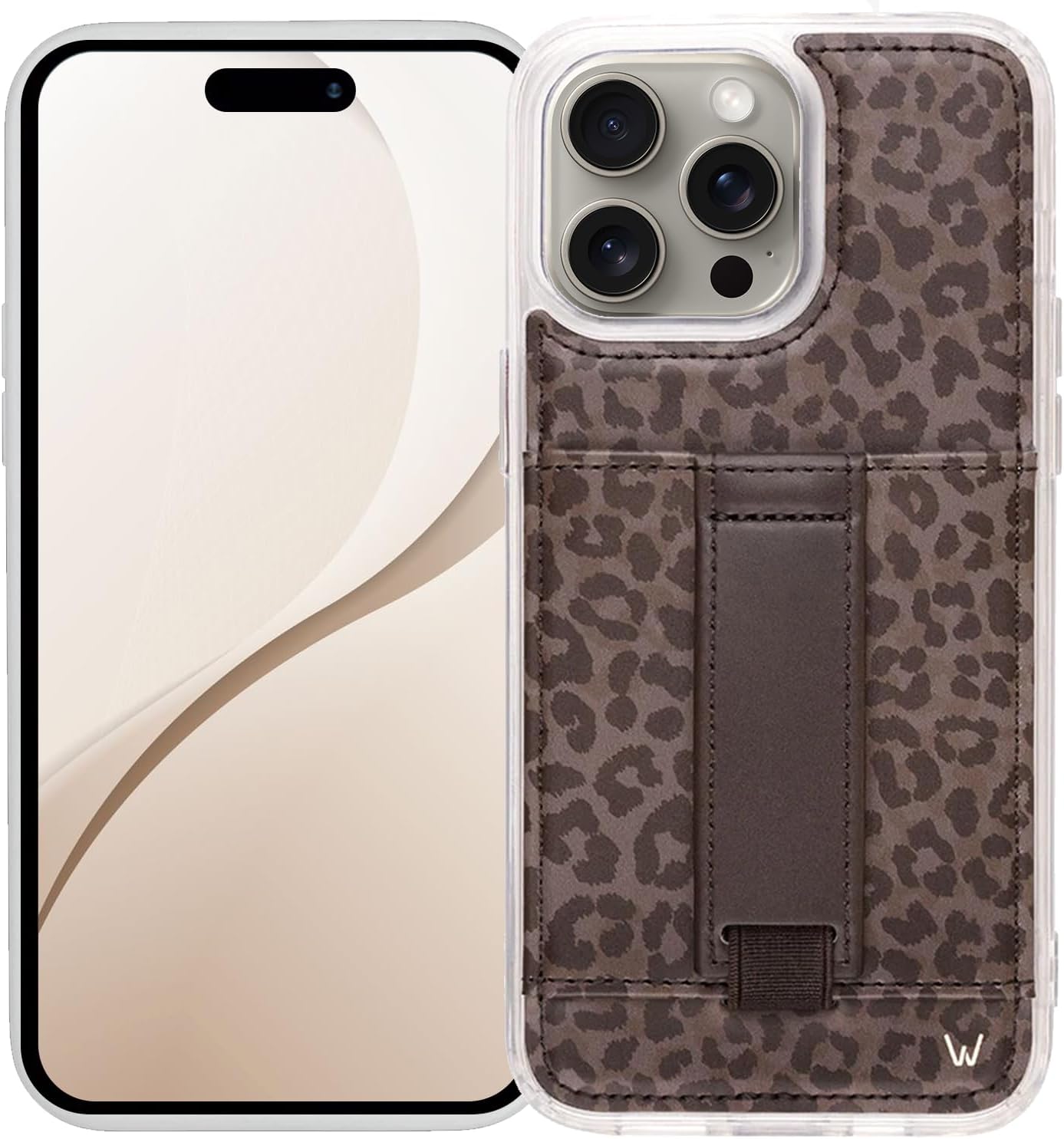 Aesthetic Wallet Phone Case for iPhone 15 Pro Max - Trendy Design