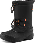 Kids Snow Boots Insulated with Fur Lining for Winter Fun