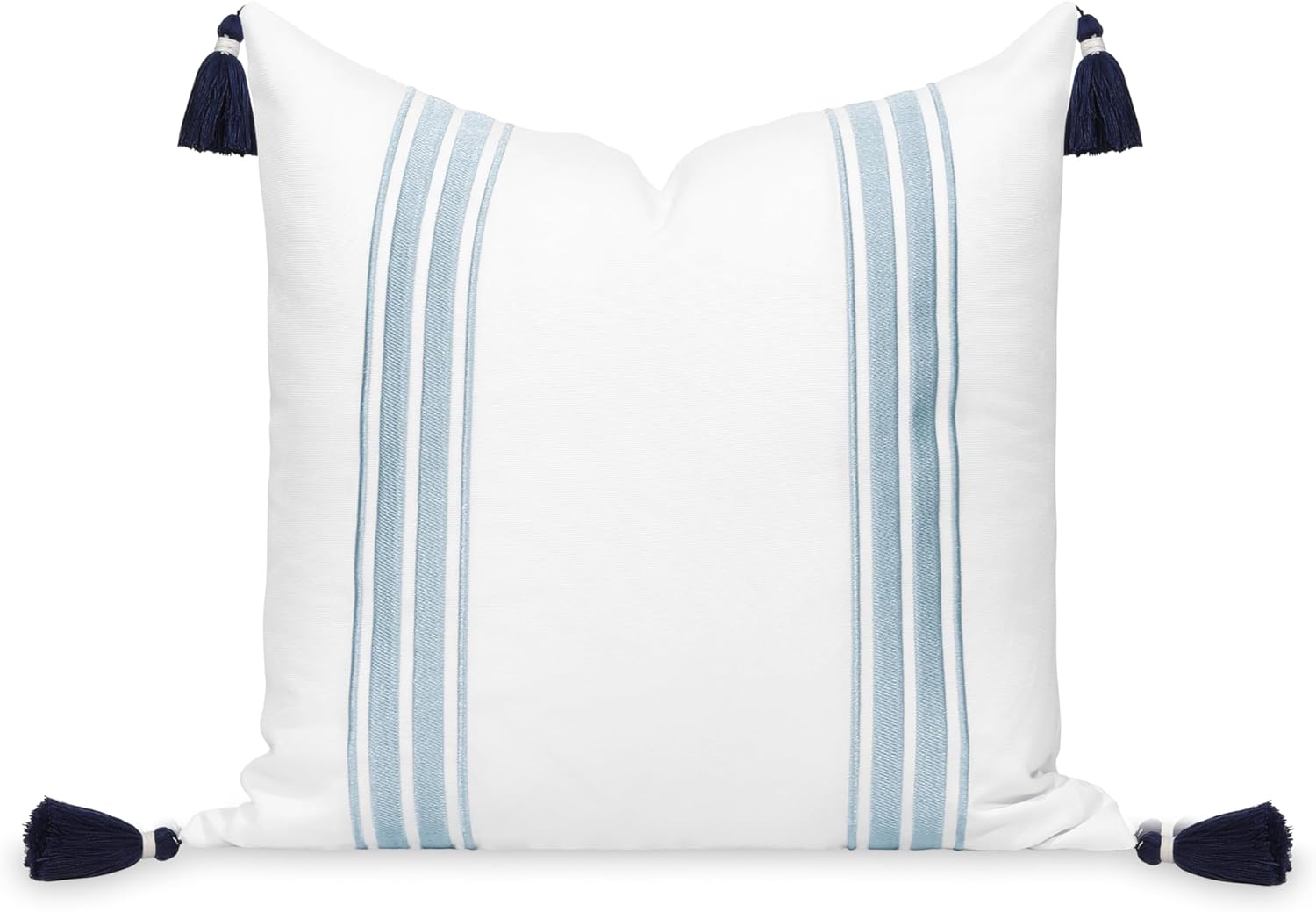 Hofdeco Premium Coastal Throw Pillow Cover for Indoor Outdoor Use