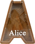 Personalized 12in Extra Large Wooden Letter Piggy Bank - Letter