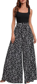 Yajedo Women's Wide Leg Tank Top Jumpsuit - Lightweight Summer Staple