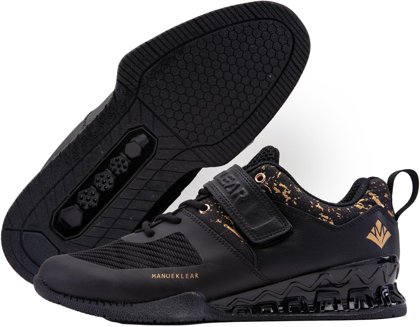 MANUEKLEAR Deadlift Shoes for Men and Women - Anti-Slip Design