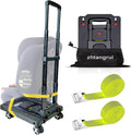 Car Seat Dolly for Airport - Foldable Car Seat Roller Cart for Travel