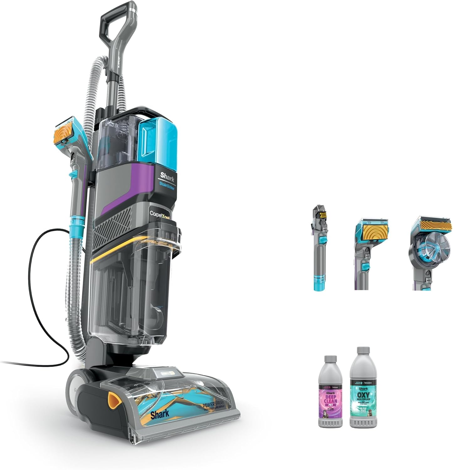Shark EX300 CarpetXpert HairPro Vacuum with StainStriker Tech