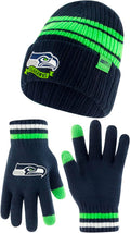 Ultra Game NFL Super Soft Team Stripe Winter Beanie (Style ZD5W)