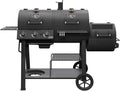 Canyon Combo Charcoal and Gas Smoker & Grill - Dual Fuel Versatility