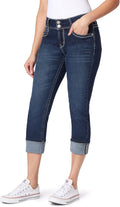 WallFlower Luscious Curvy 23.5ft Crop Mid-Rise Jeans - Curve Fit yet