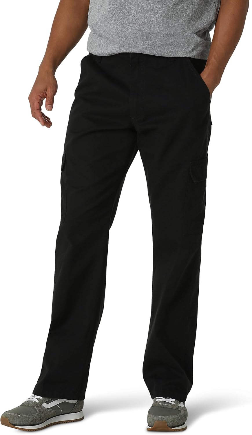 Wrangler Authentics Mens Twill Relaxed Fit Cargo Pant Review