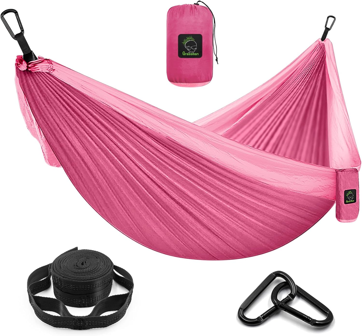 Grassman Camping Hammock Portable Lightweight Nylon for Travel