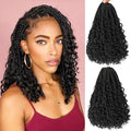 10in Goddess Box Braids Crochet Hair - Bohemian Curly Ends