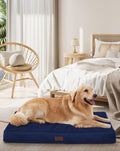 Orthopedic Waterproof Machine Washable Dog Bed for Large Pets