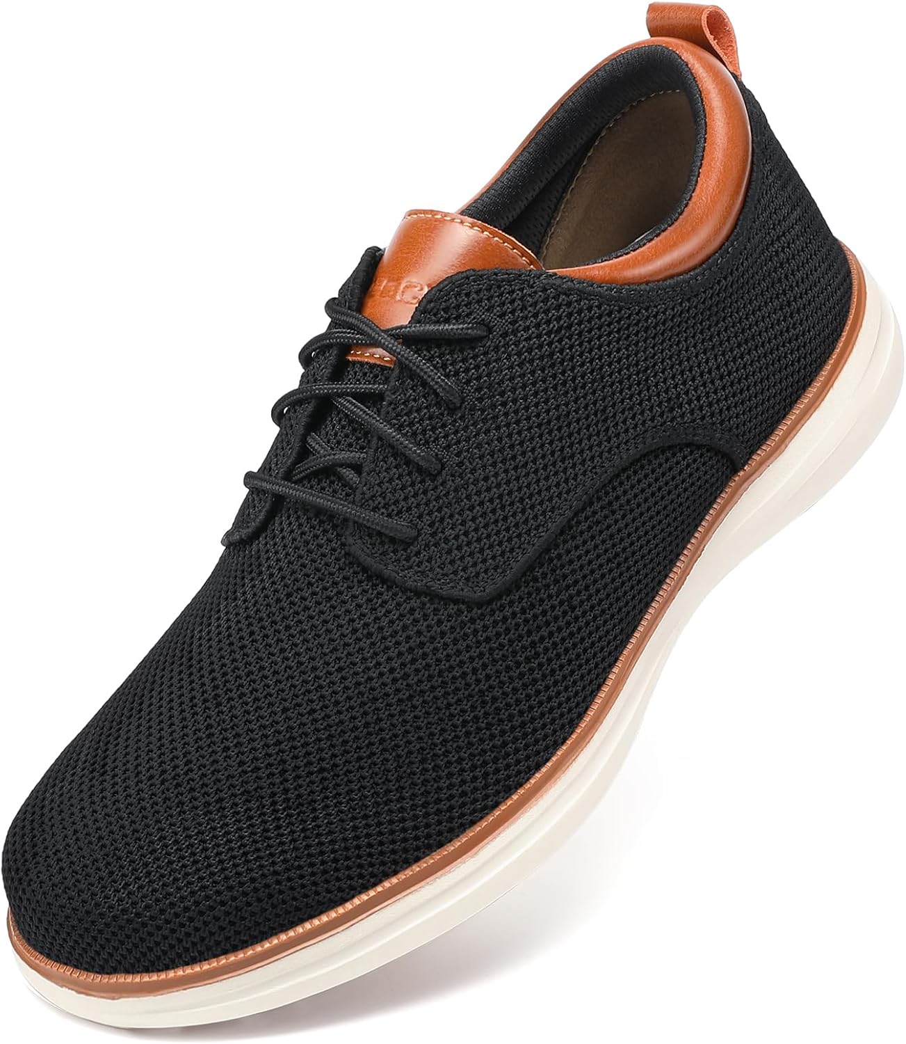 VILOCY Men's Wide Casual Dress Oxfords for Comfort and Style