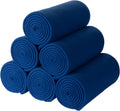 CAI TENG Fleece Throw Blanket 6 Pack - Soft Lightweight 50x60 in