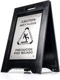 Premium Wooden Caution Wet Floor Sign for Hotels and Offices
