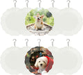 6 in Sublimation Wind Spinner Blanks 10 Pack - DIY Double-Sided