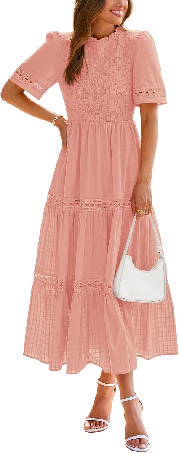 Dowerme Summer Dresses for Women 2025 Casual Boho Style
