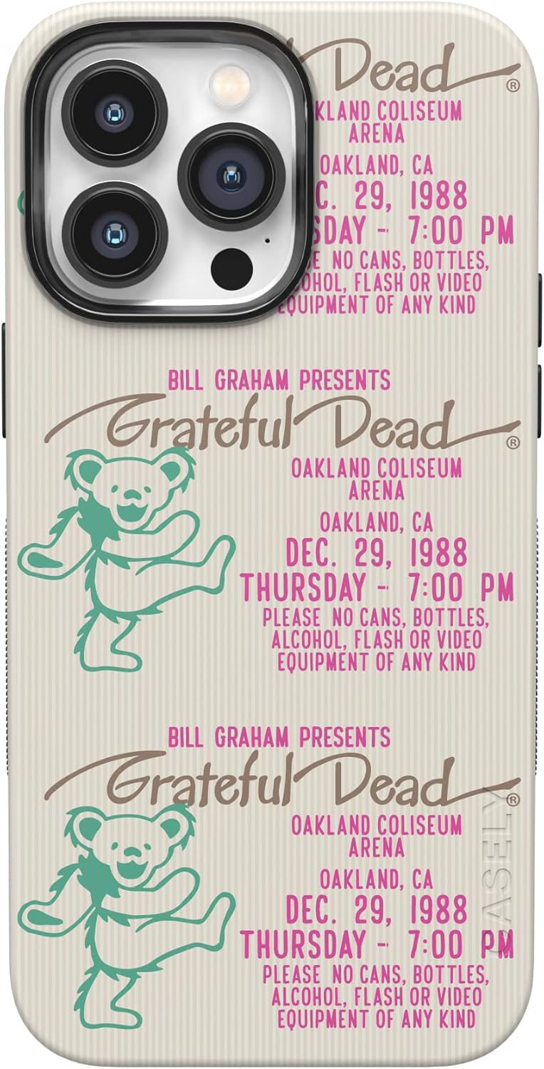 Casely iPhone 14 Pro Max Case - Miracle Ticket Grateful Dead