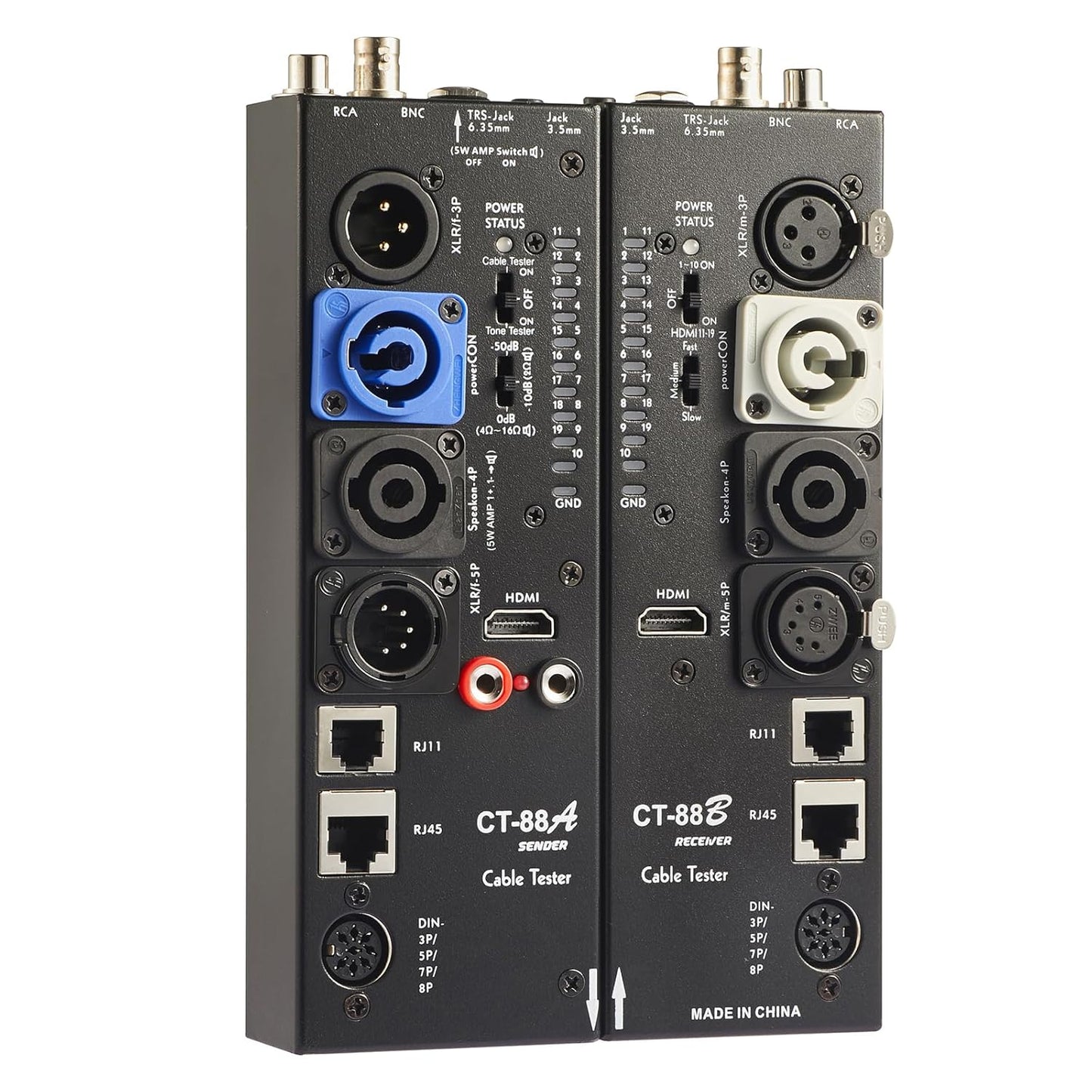 MFL Detachable Advanced Cable Tester for Audio and Video Cables