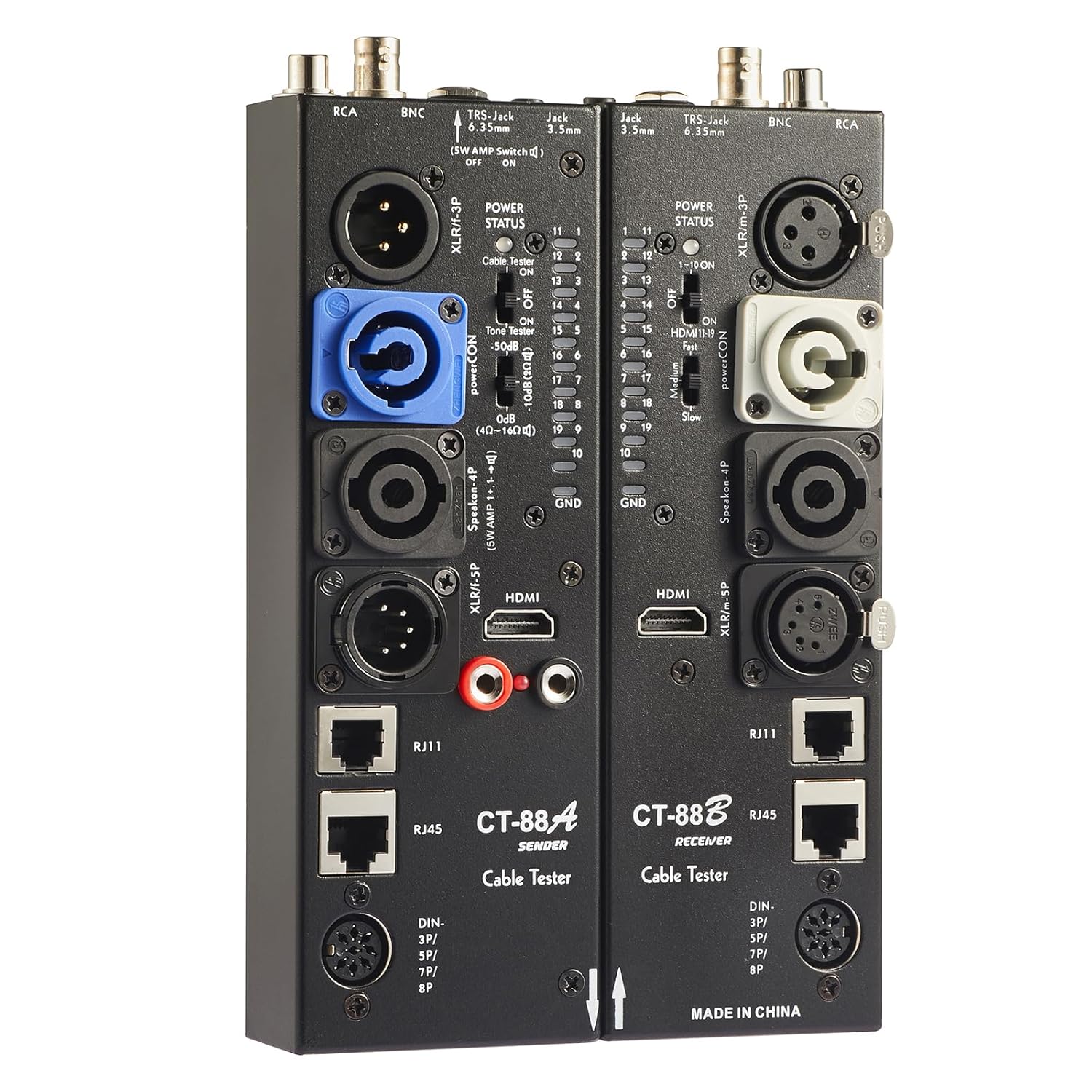 MFL Detachable Advanced Cable Tester for Audio and Video Cables