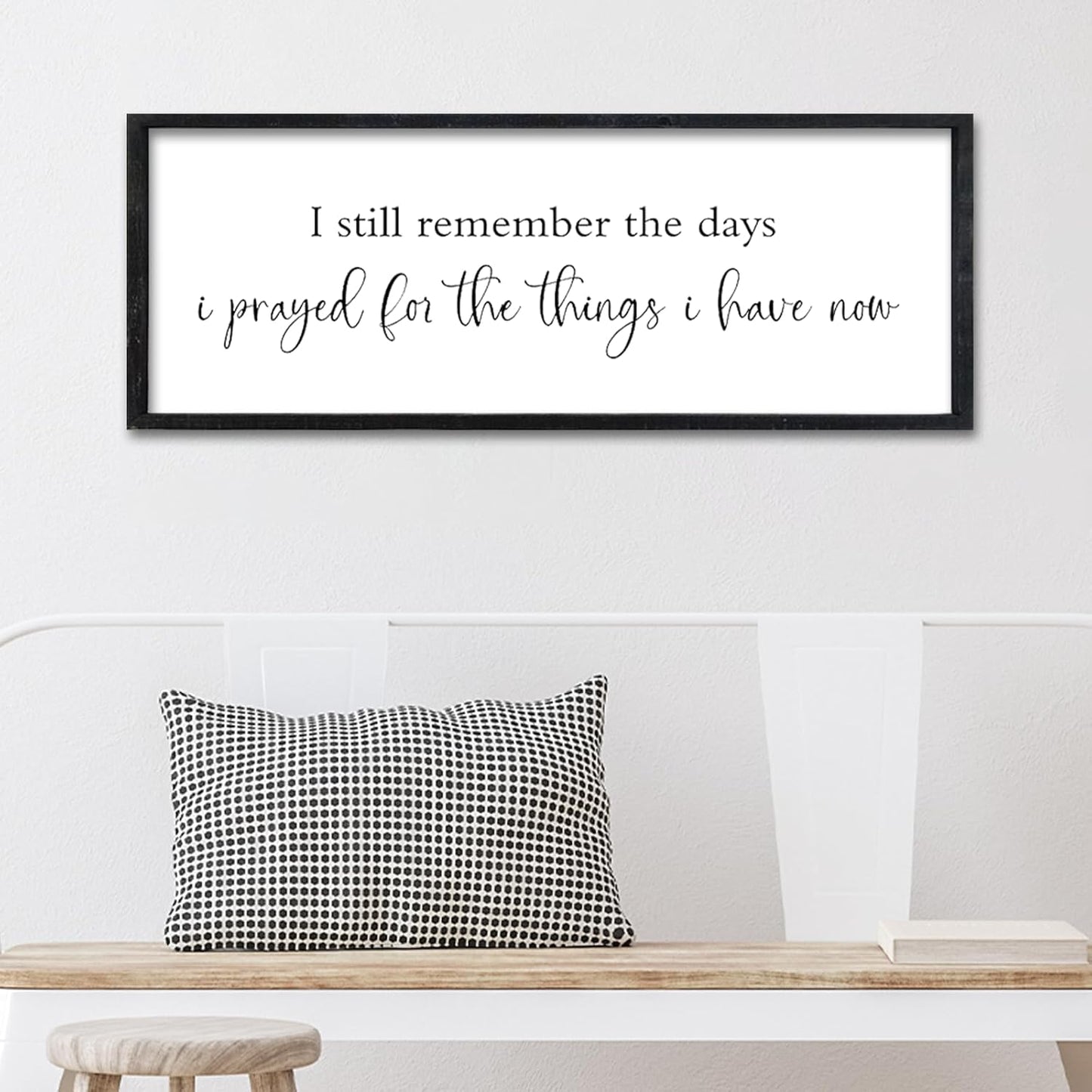 Inspirational Bible Verse Wall Decor for Home by Surfapans