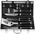 POLIGO 22PCS Heavy Duty BBQ Grill Accessories Set - Deluxe Aluminum
