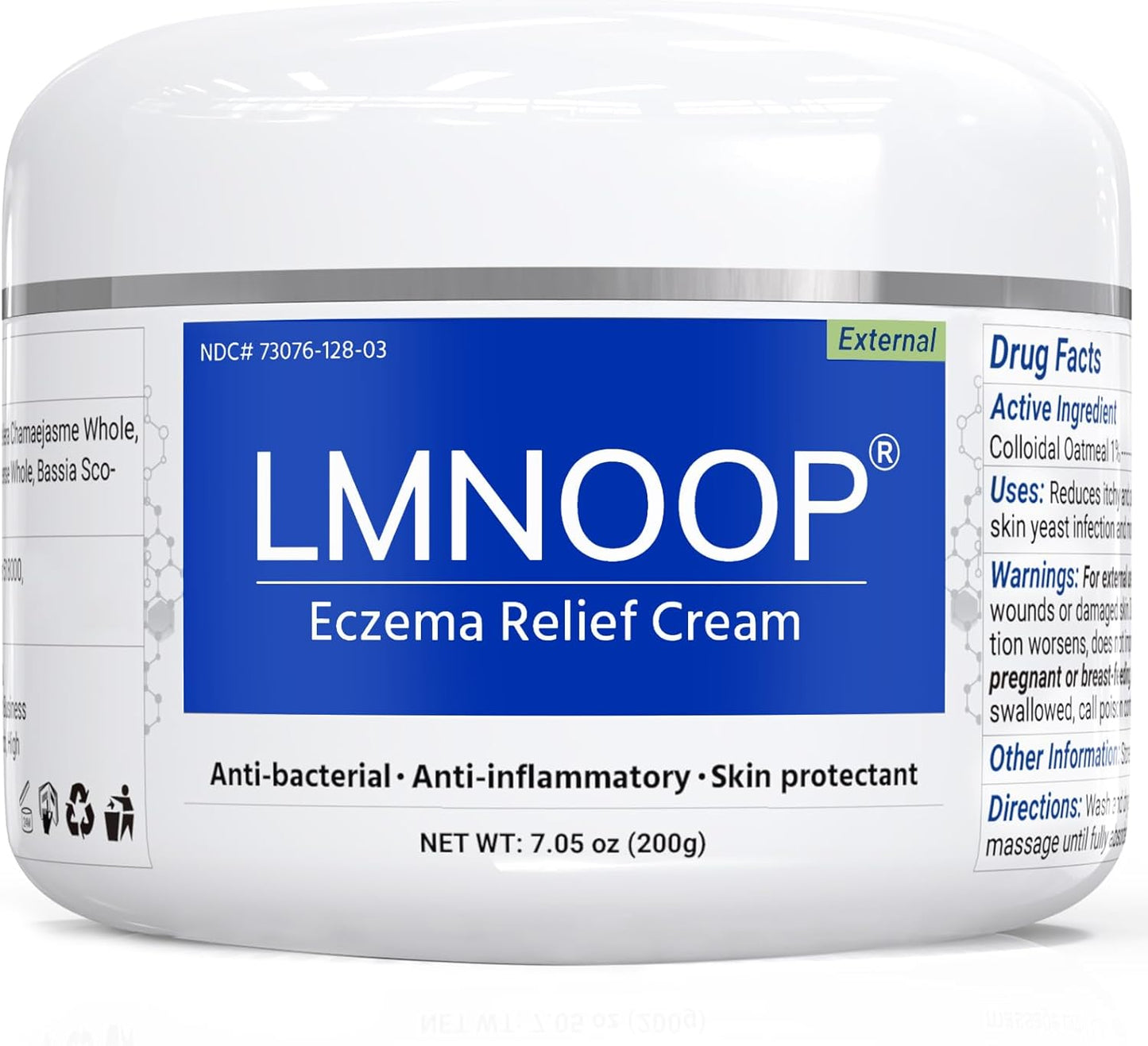 Eczema Cream for Dry, Itchy Skin Relief - Maximum Strength Ointment