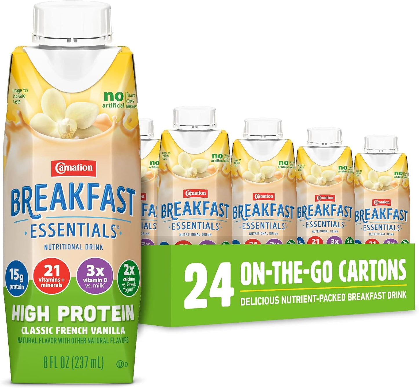 Carnation Breakfast Essentials High Protein Nutritional Drink Pack
