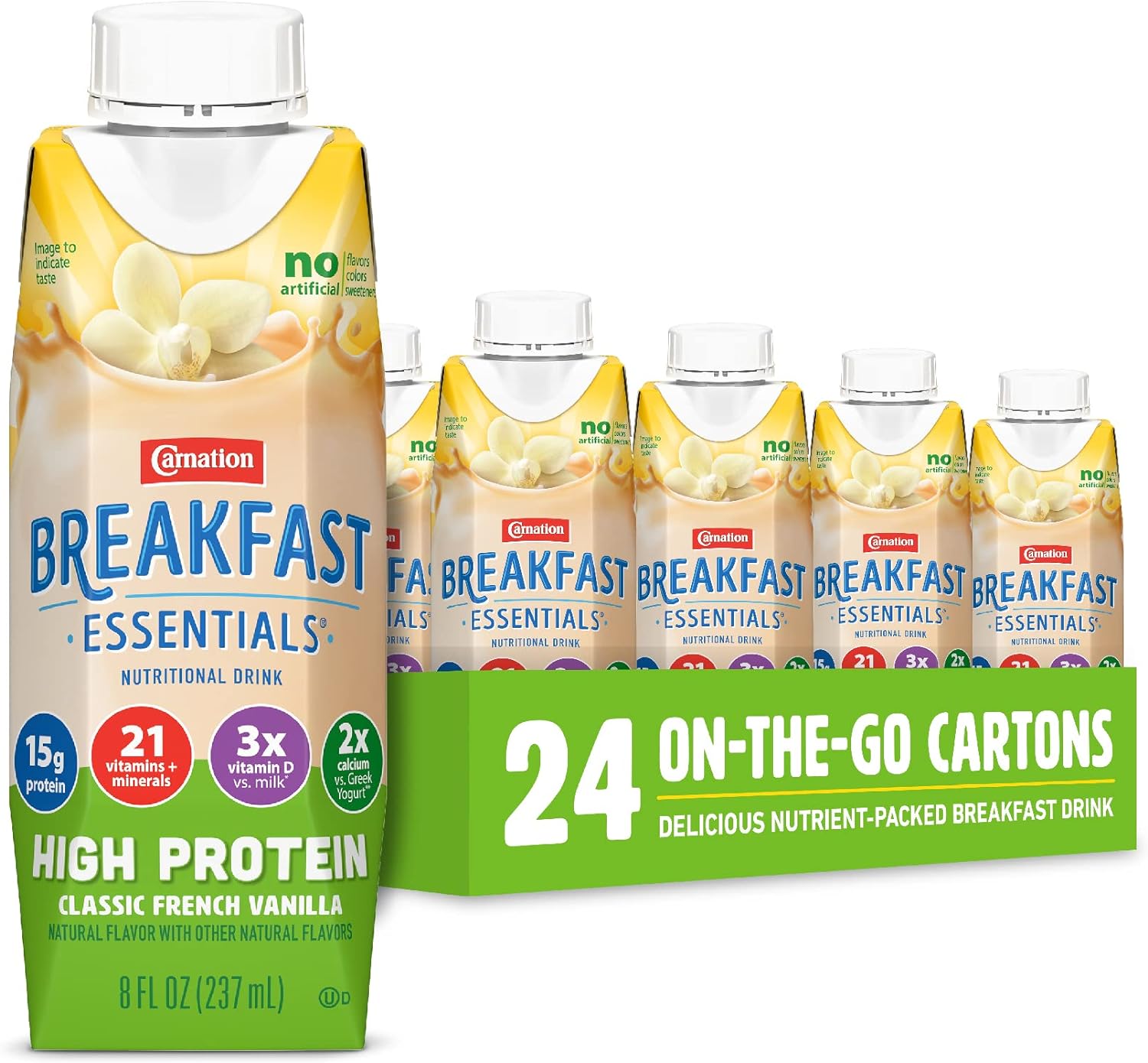 Carnation Breakfast Essentials High Protein Nutritional Drink Pack