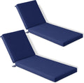 Codi Chaise Lounge Cushions Outdoor 72 x 22.5 x 3.5 in 2PK - Weather