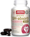 CoQ10 200mg Ubiquinol Softgels - 90 Day Supply Jarrow