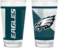 NFL 16 oz Pint Glasses Set of 2 - Classic Team Logo Drinkware
