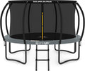 JUMPZYLLA Trampoline Outdoor 10FT to 16FT with Enclosure - Safe