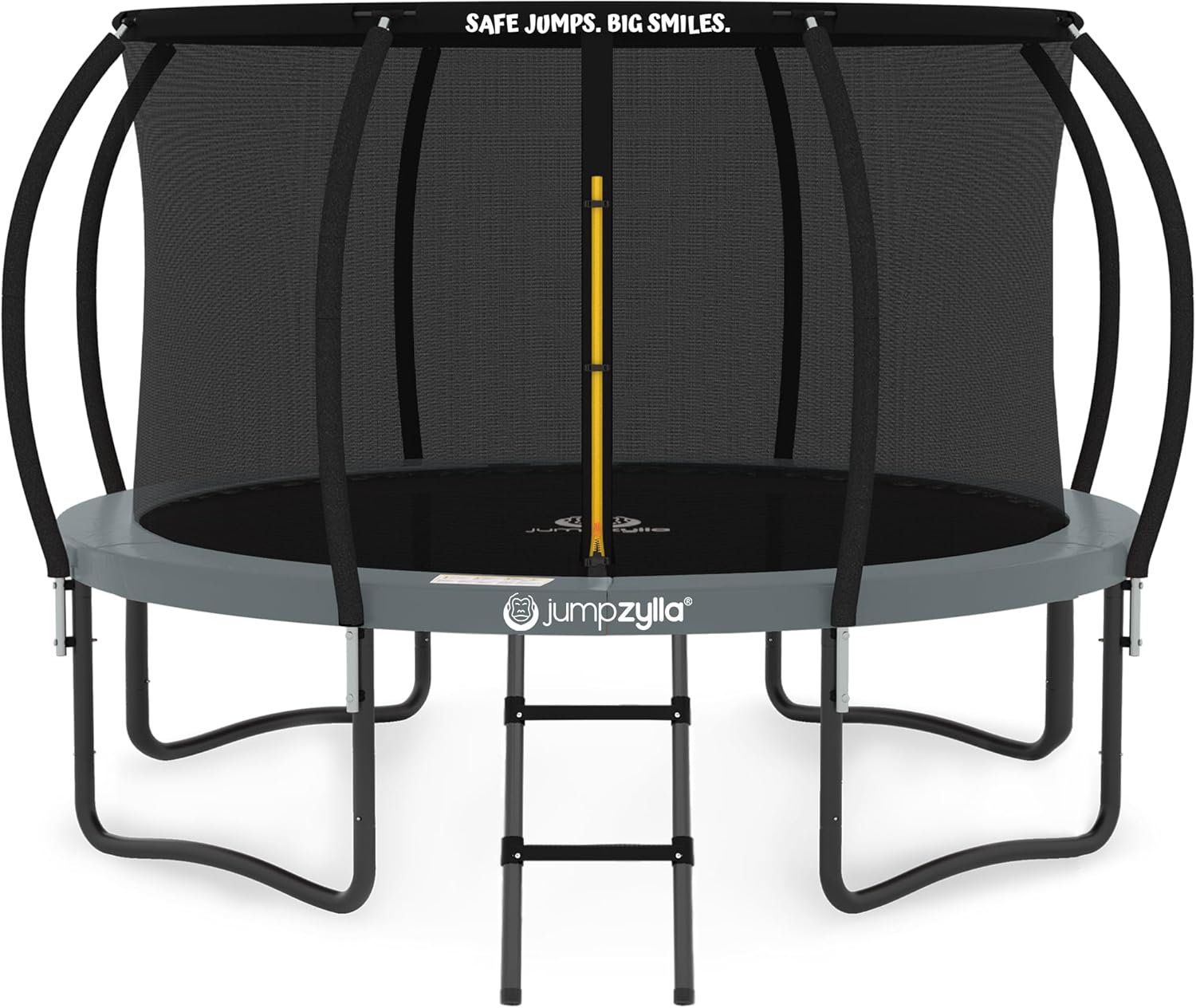 Jumpzylla Trampoline Outdoor 8FT to 16FT with Enclosure & Ladder