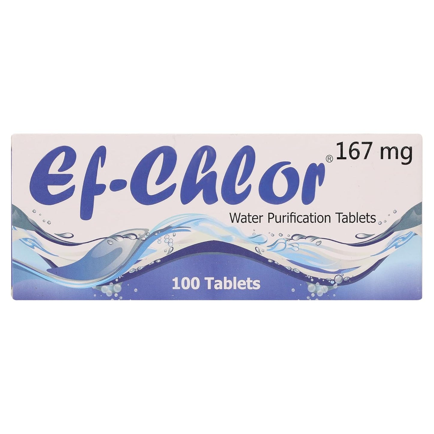 Efficient Water Purification for Emergencies - 100 Tablets
