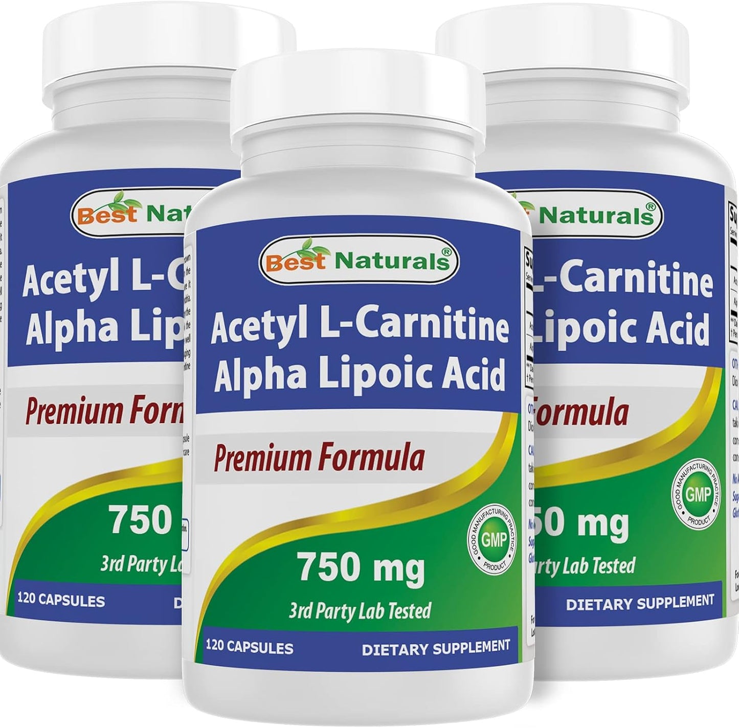 Best Naturals Acetyl L-Carnitine and Alpha Lipoic Acid Capsules