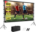 Vamvo 120 Portable Outdoor Projector Screen for Epic Movie Nights
