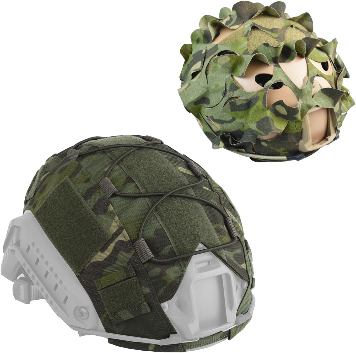 Breathable Camo Helmet Cover for Ops-Core Fast Helmet