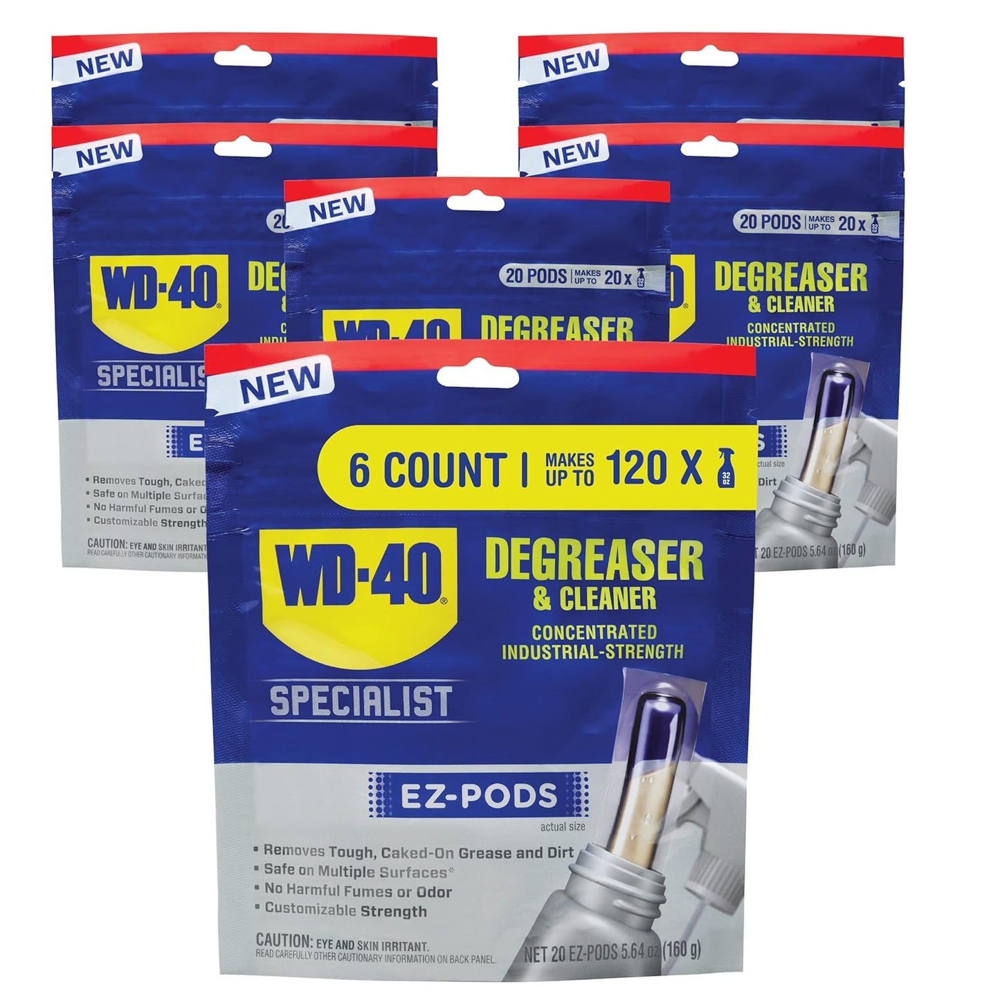 WD-40 Specialist Degreaser Cleaner EZ-PODS for Tough Messes