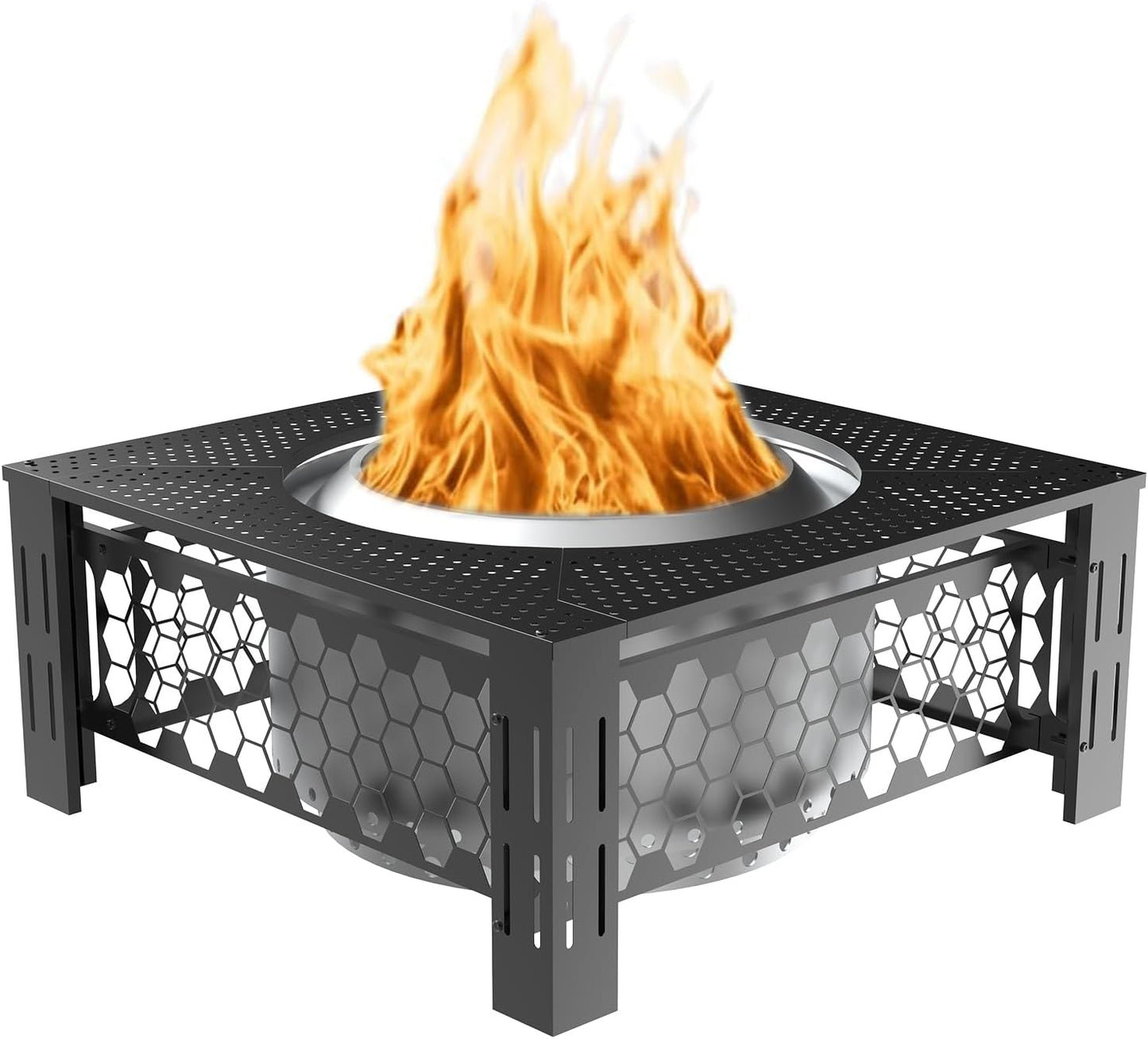 Fire Pit Surround Tabletop for Solo Stove Bonfire Ranger Yukon