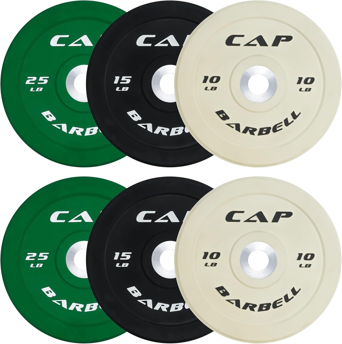 CAP Barbell 2-Inch Olympic Bumper Plate Weight Set Review