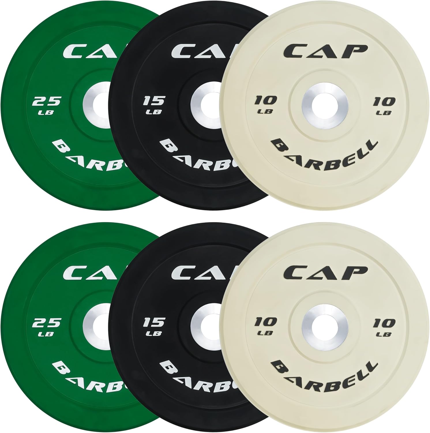 CAP Barbell 2-Inch Olympic Bumper Plate Weight Set Review