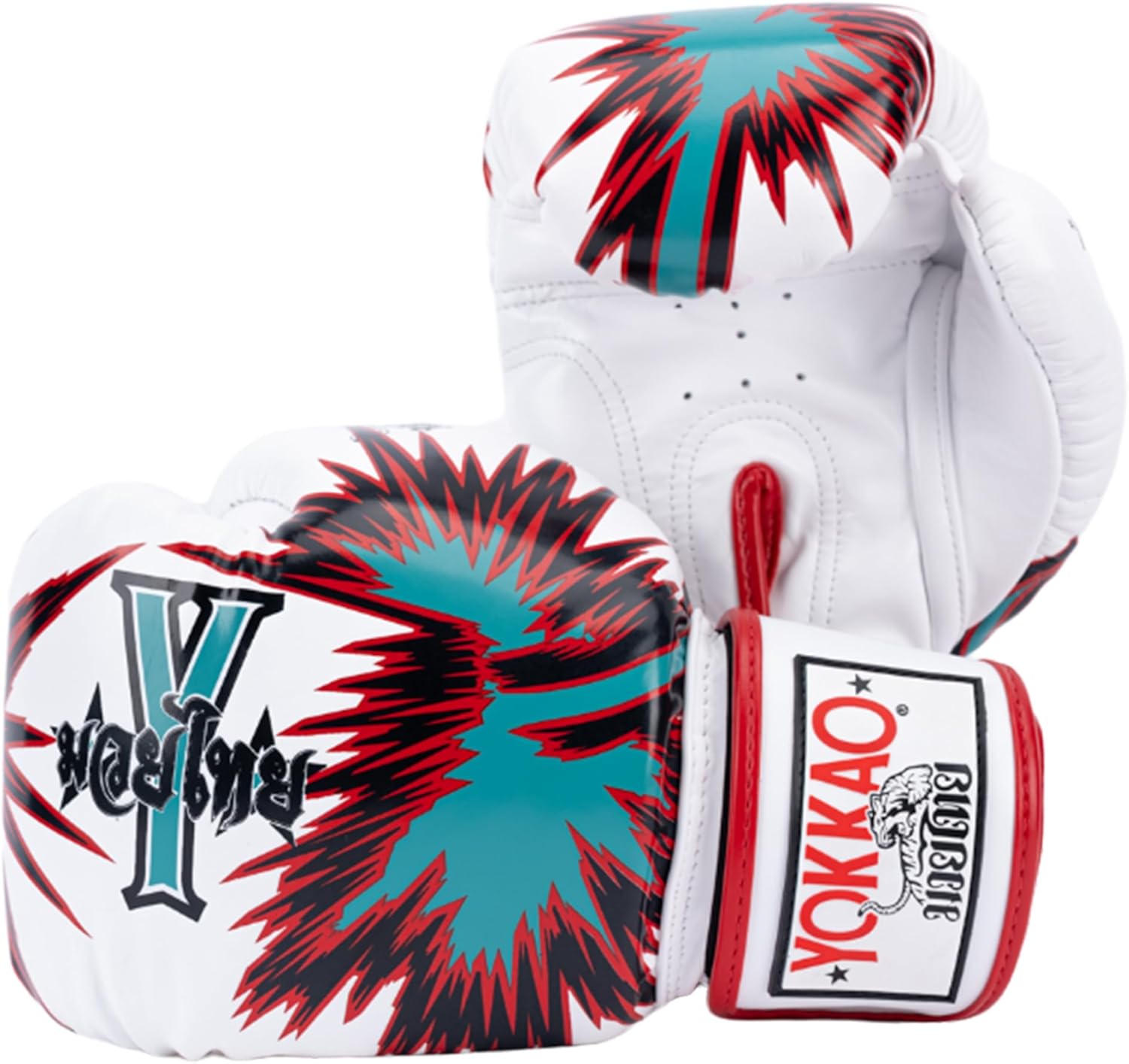 YOKKAO Premium Leather Boxing Gloves - Breathable Design