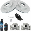 Front Performance Brake Pad & Rotor Kit for 2001-06 BMW 330 - Complete