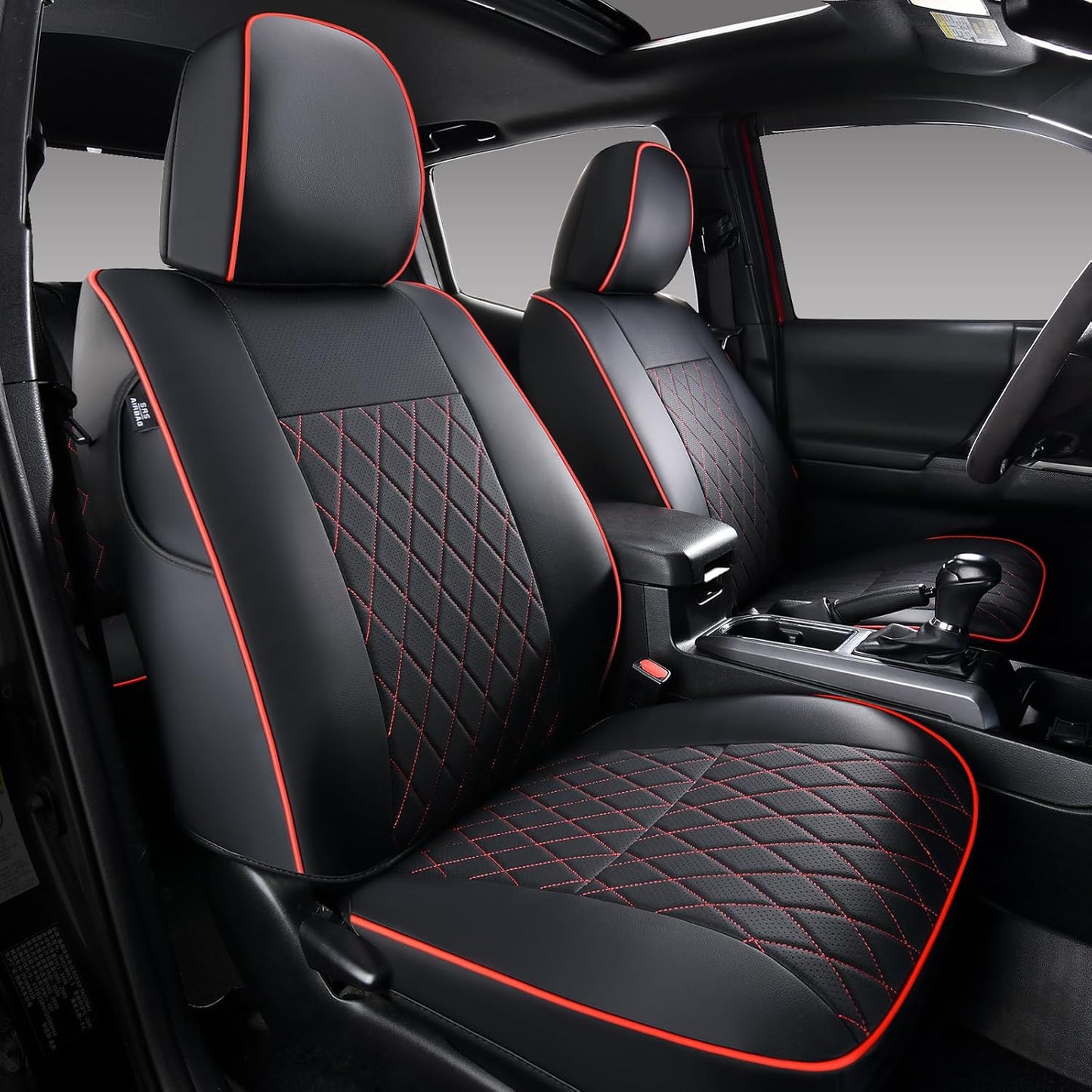 Custom Fit Coverado Leather Seat Covers for Toyota Tacoma 2005-2023
