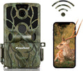 Trail Camera WiFi Hotspot 4K 48MP Game Camera - No Glow Night Vision