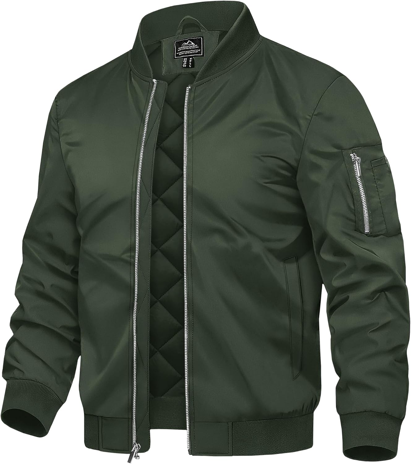 TACVASEN Men's Bomber Jackets for Warmth and Style
