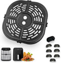 6QT Air Fryer Grill Pan for Bella 6QT - Upgraded Crisper Plate