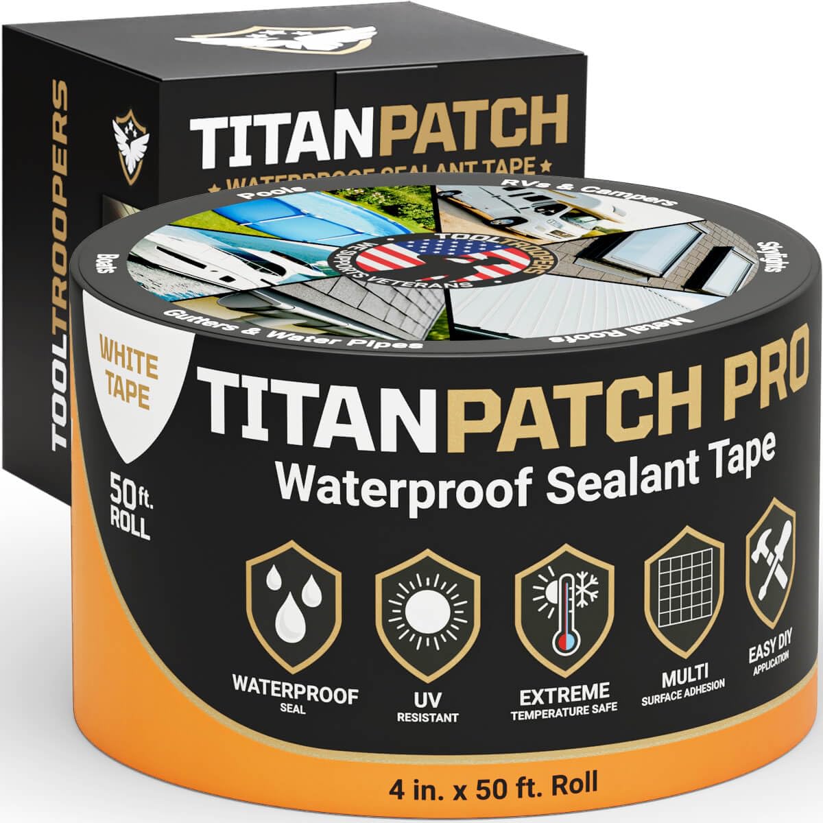 Titan Patch PRO Waterproof Sealant Tape for All Your Needs