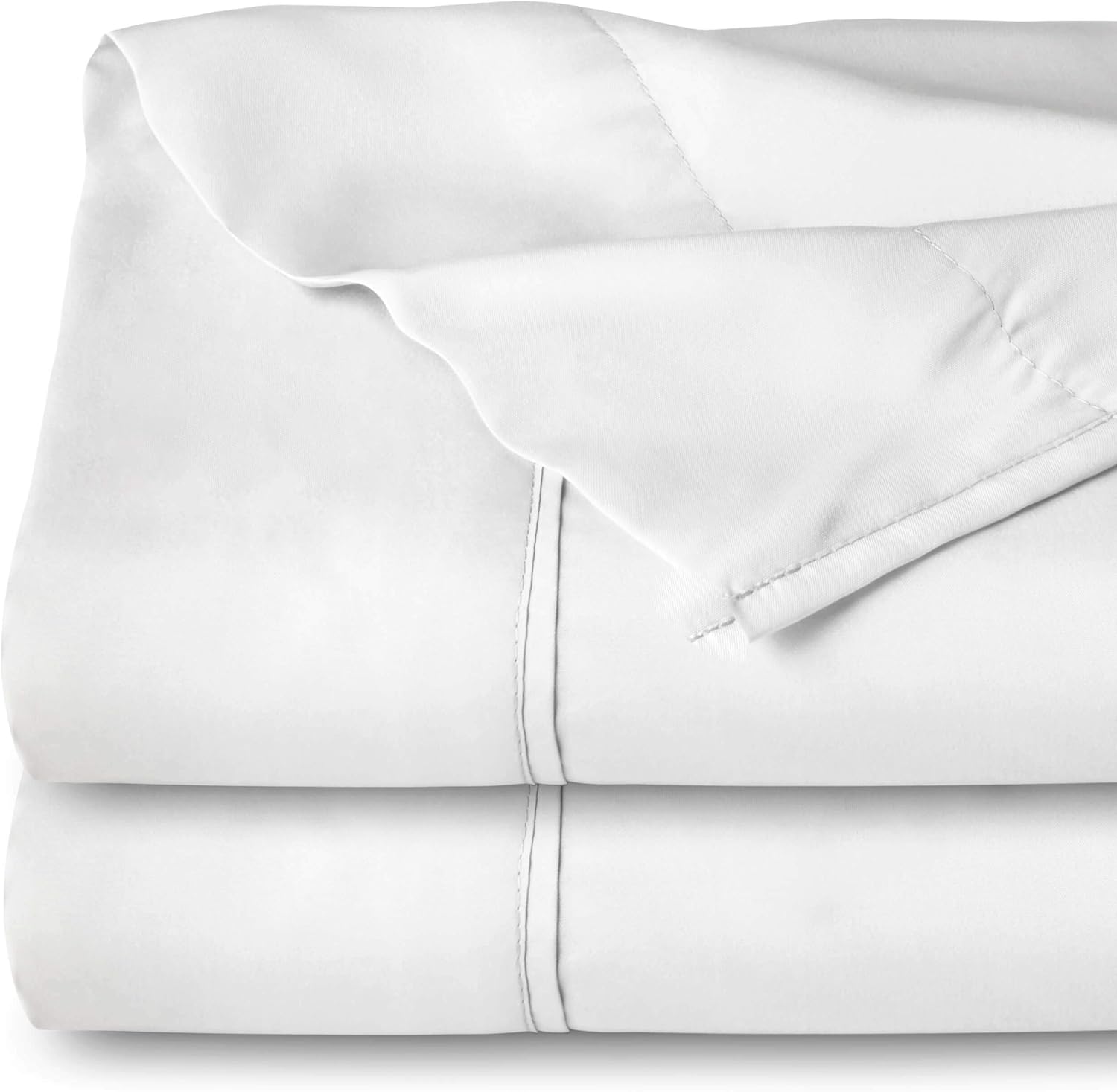 Bare Home Extra Long Flat Sheet - Premium Quality Comfort