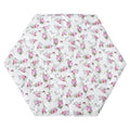 Hexagon Playpen Mat for Baby with Floral Print Design